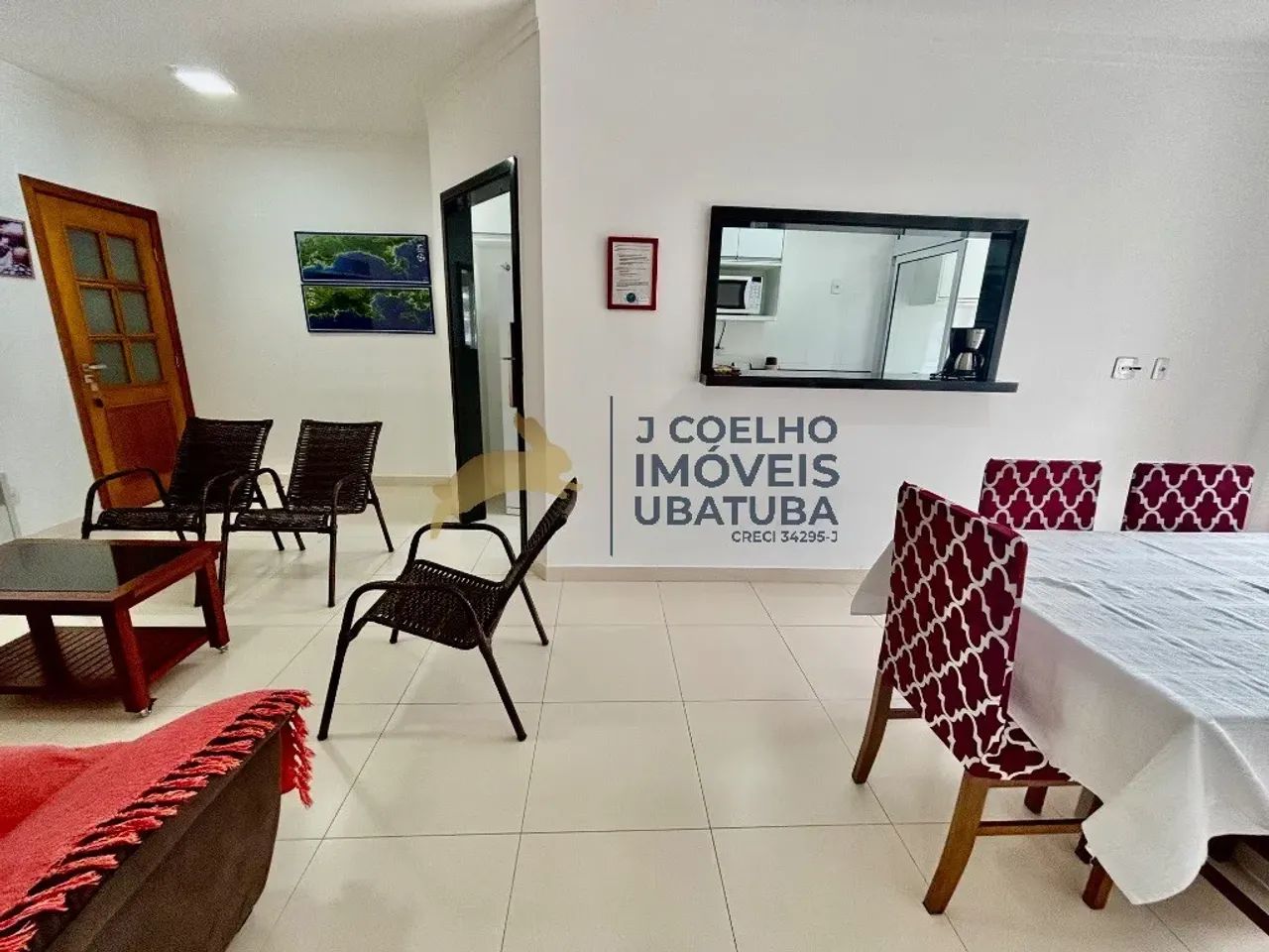 Apartamento de 2 dormitórios e varanda gourmet à venda na praia das Toninhas em Ubatuba -  - Foto 5