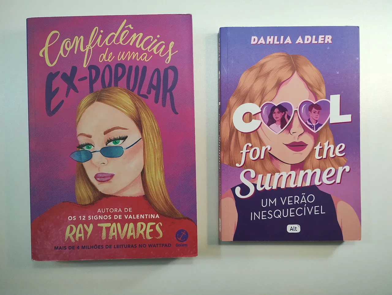 Kit com 2 livros: Confidências de uma Ex-Popular e Cool For The Summer