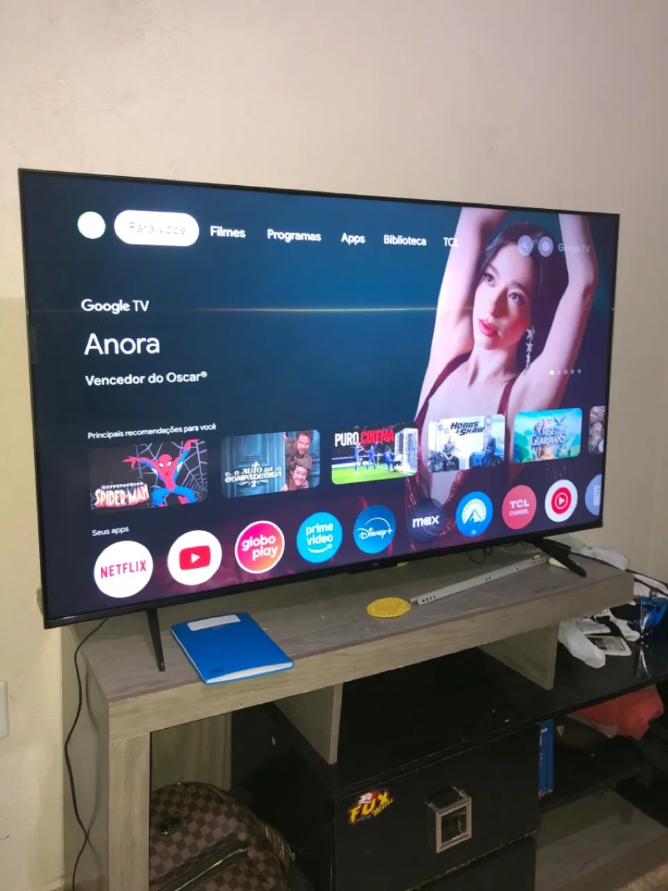 Televisão TCL 55 polegadas