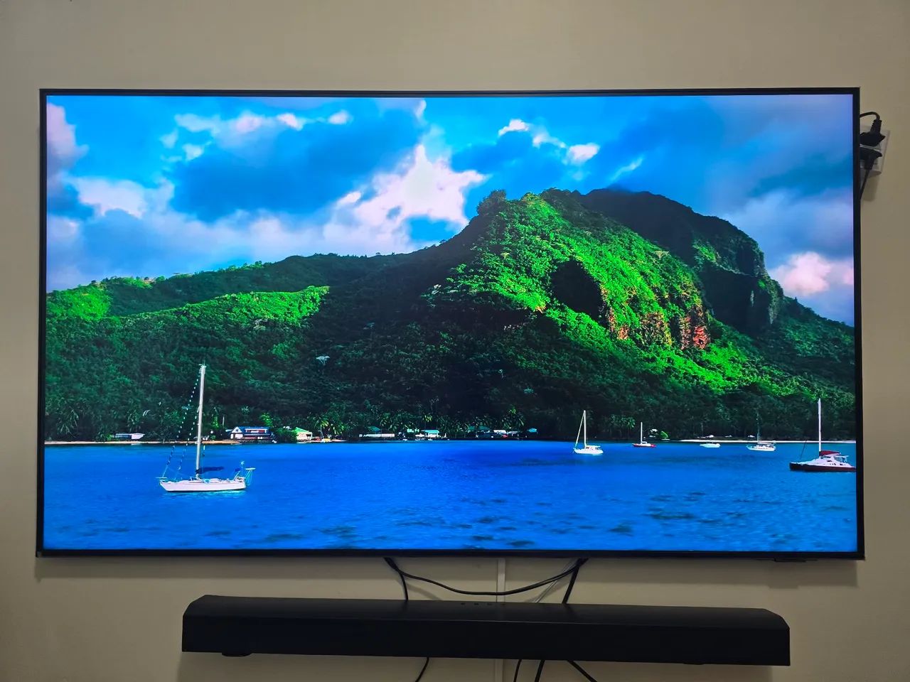 Smart tv 55 QLED SAMSUNG 120HZ - Foto 3