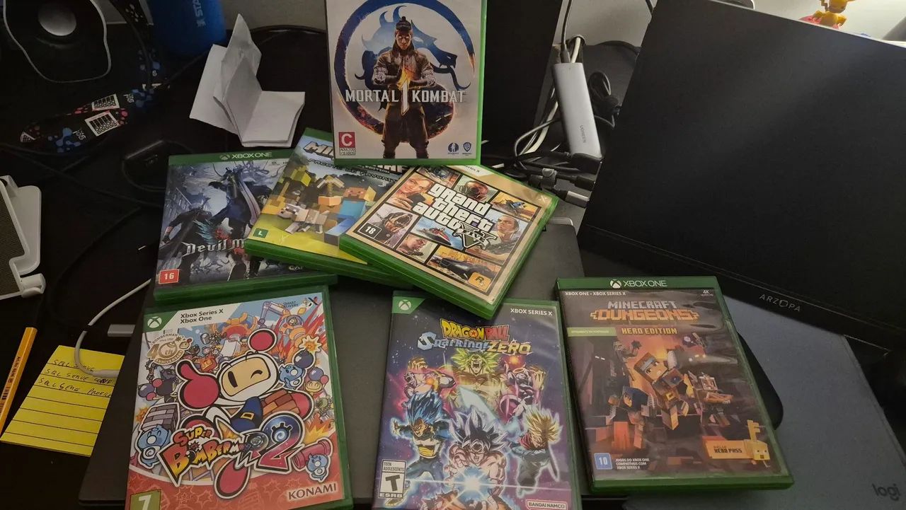 XBOX SERIES X impecável+ Jogos + 2 Controles - Foto 3