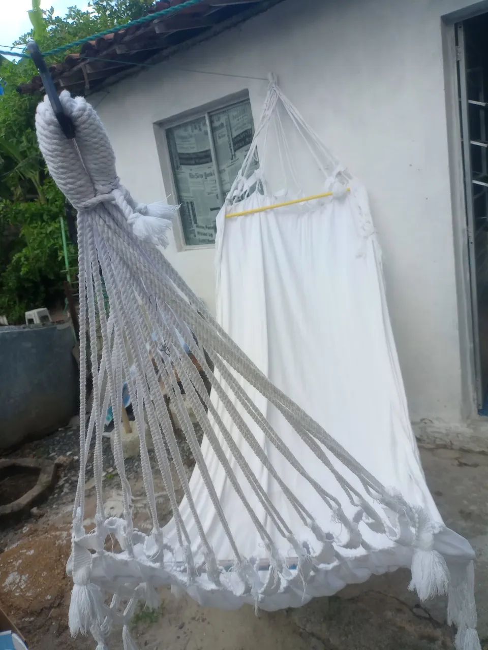 Rede de descanso branca - Foto 4