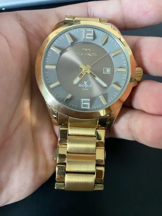 Relógio Technos Golf - Dourado