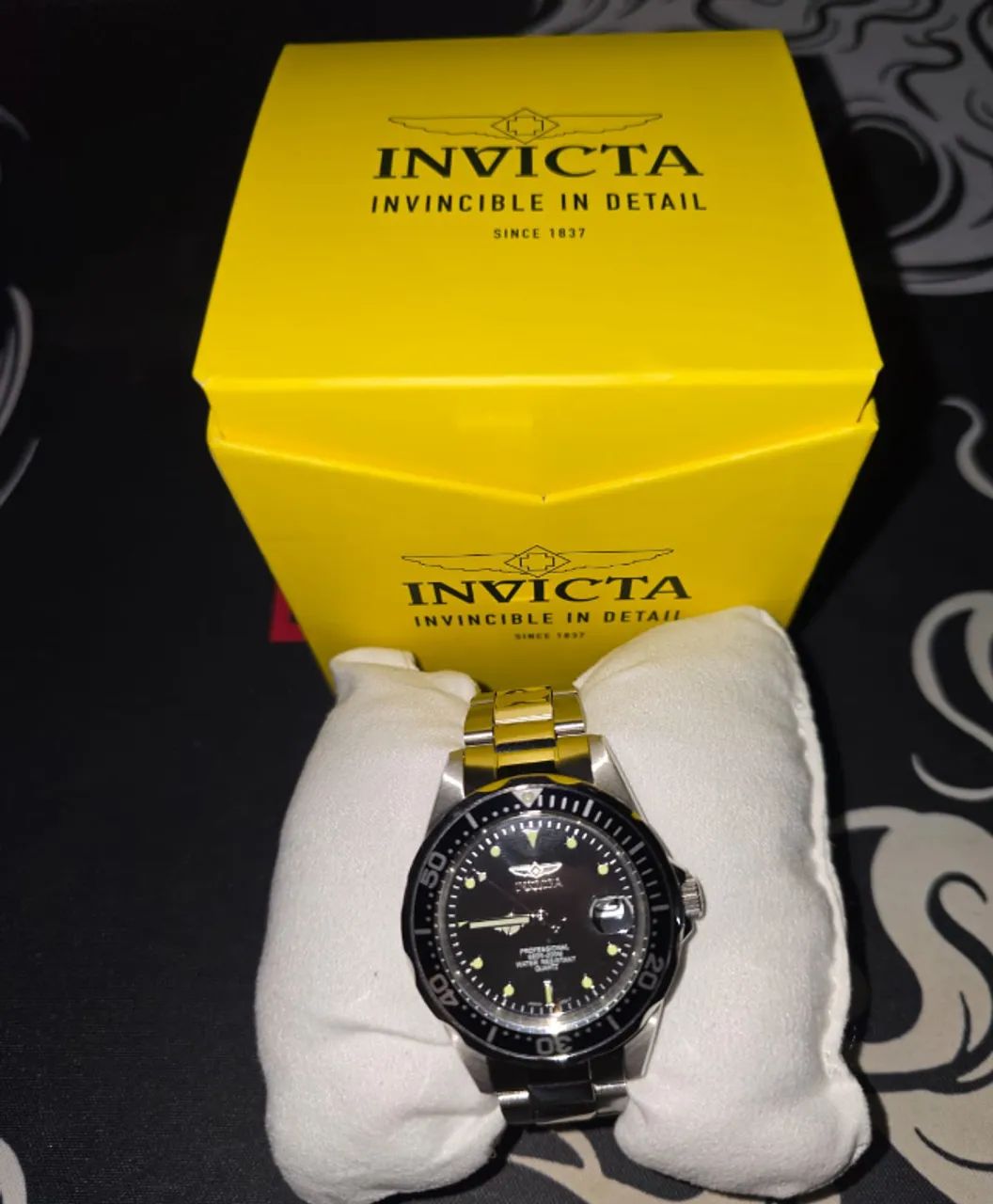 Relógio masculino Invicta Pro Diver 8932, aço inoxidável 37,5mm novo