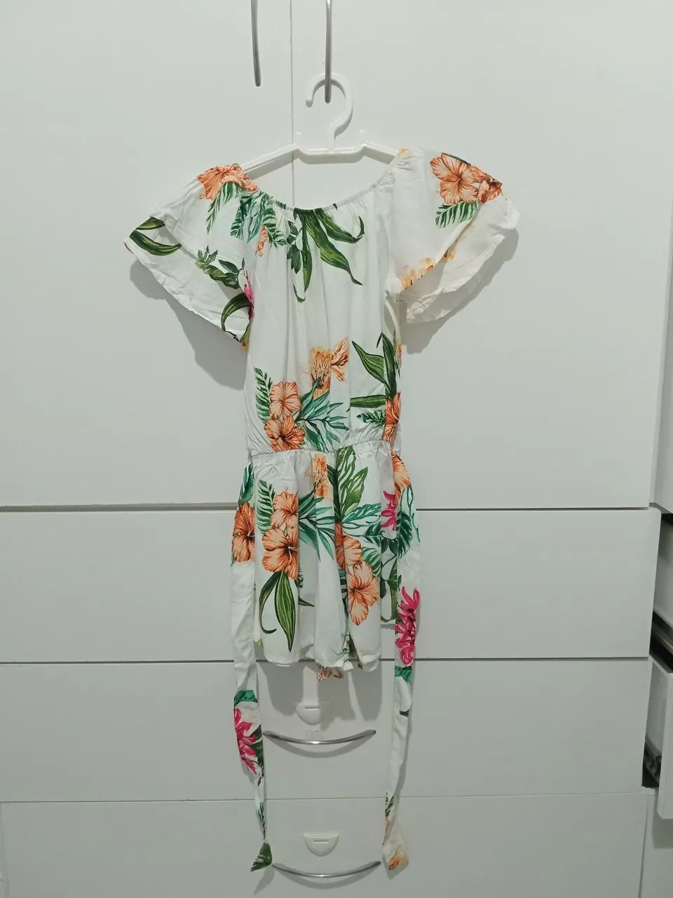 Macacão Infantil Floral