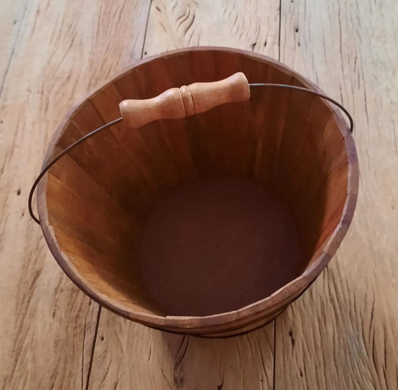 Baldinho de madeira natural- Fotografia Criativa - Foto 3