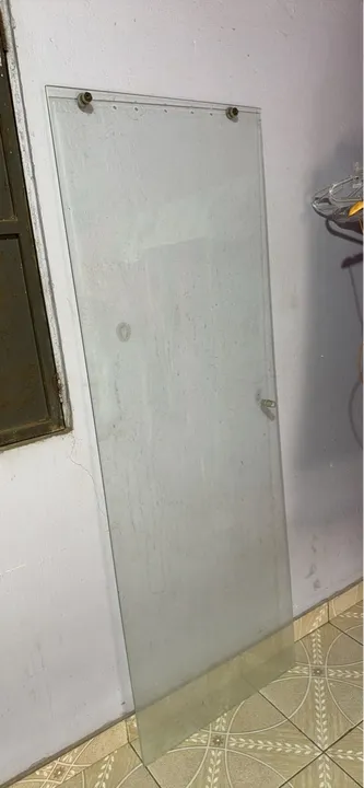 Porta de box para banheiro não é completo (SOMENTE A PORTA )