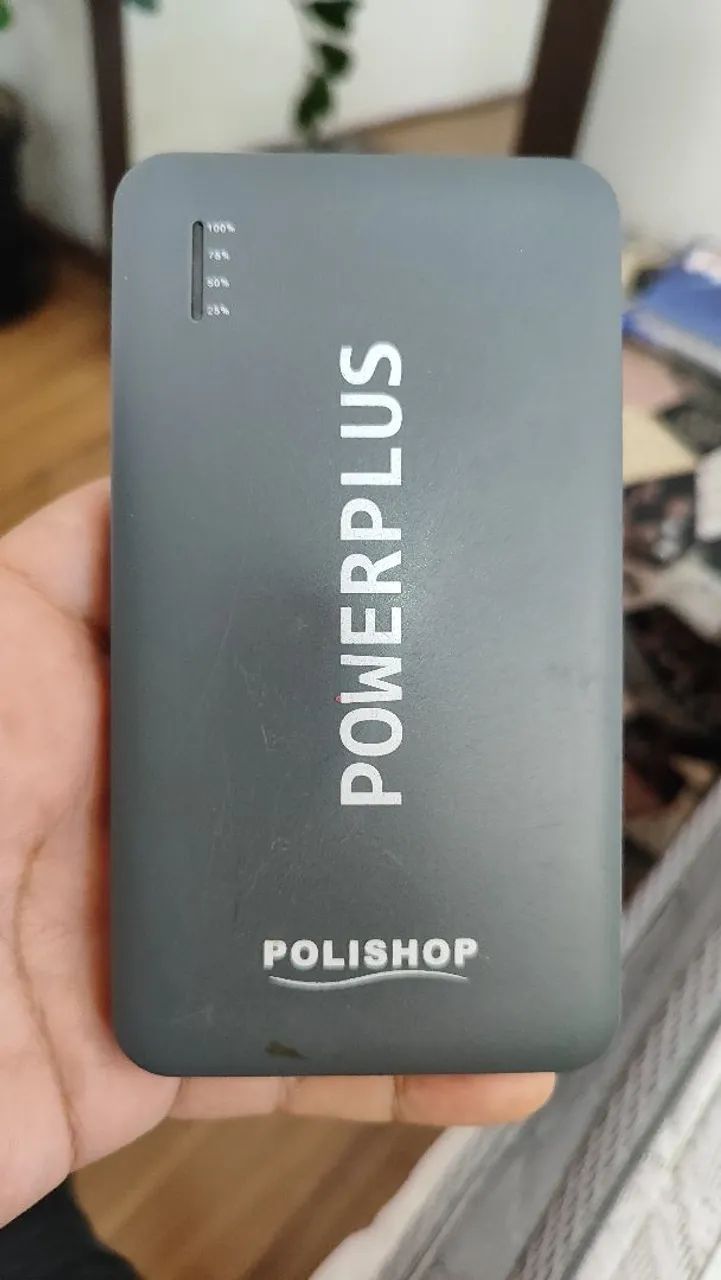 carregador portátil Power Plus da Polishop