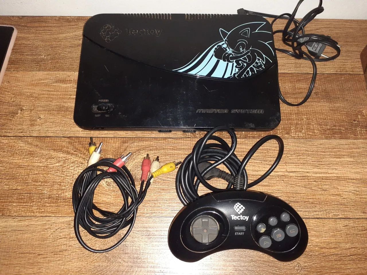 Console Tectoy Master System com  jogos na memória  - Foto 2
