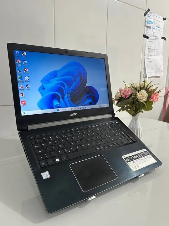NOTEBOOK ACER I5-7200U, 8GB RAM, SSD 256GB - Foto 3