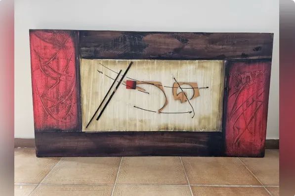 Quadro Abstrato Moderno Decorativo