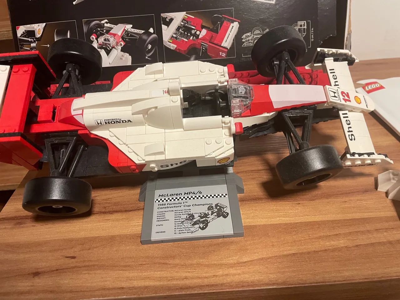 LEGO McLaren MP4/4 Ayrton Senna