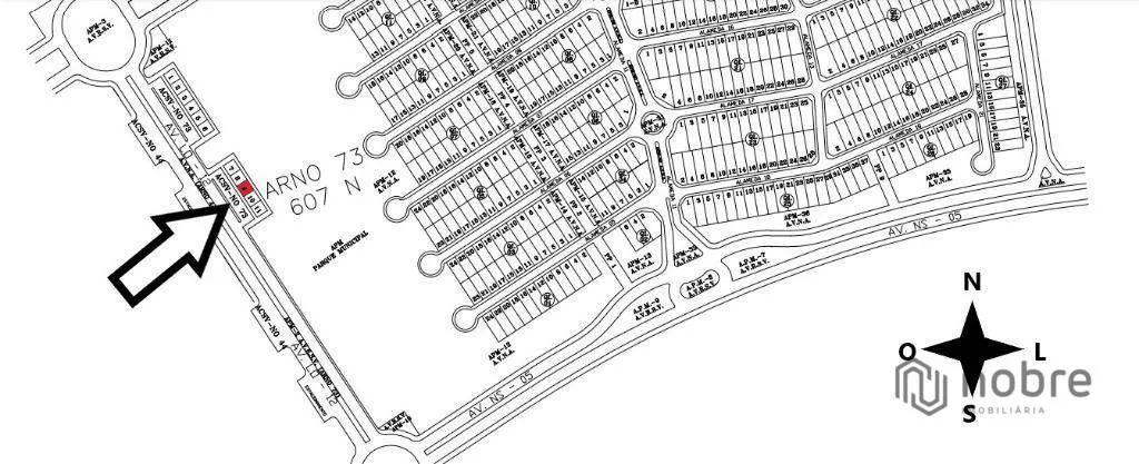 Terreno à venda, 144 m² por R$ 200.000,00 - Plano Diretor Norte - Palmas/TO