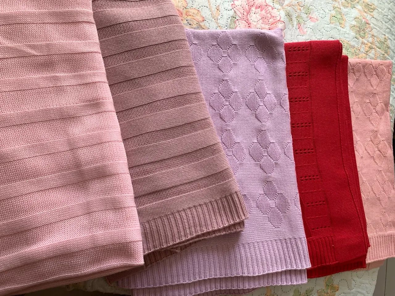 Mantas em tricô Novas 30,00