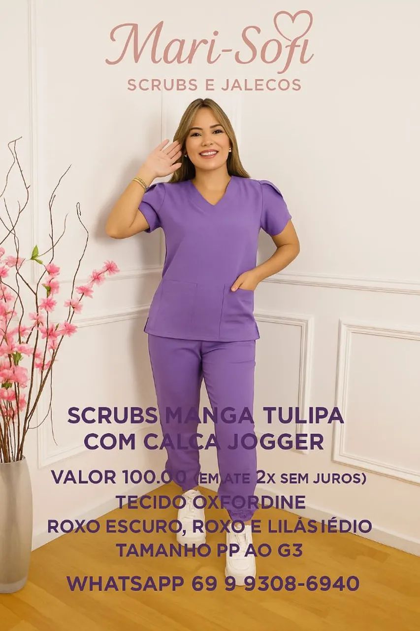Scrubs manga tulipa 