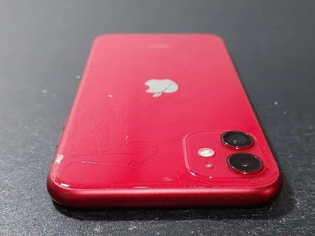 Apple iPhone 11 128Gb Vermelho - Face ID OK - Bateria 86