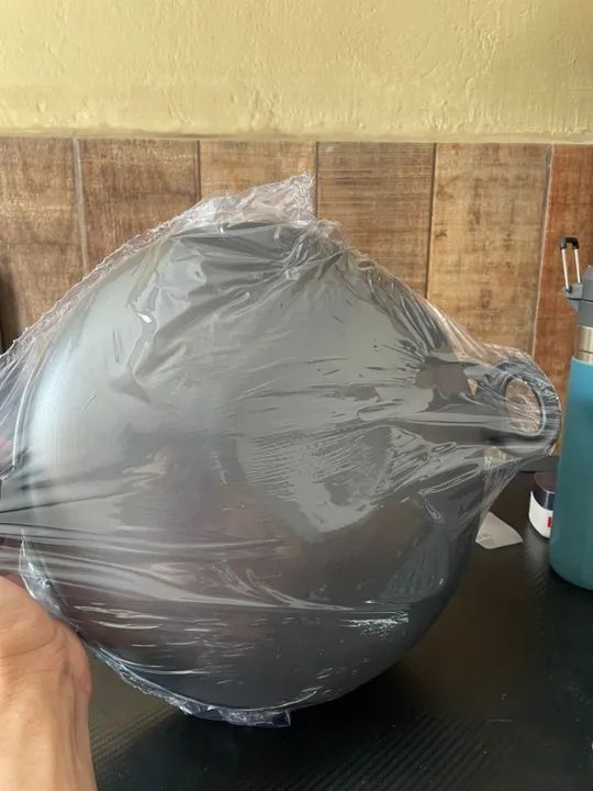 Churrasqueira grill panelux antiaderente 30 cm - Foto 4