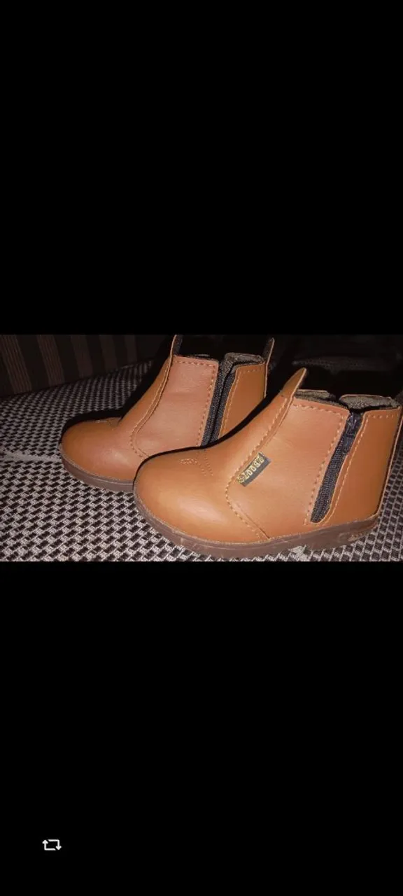 Botinhas de Bebê Marrons