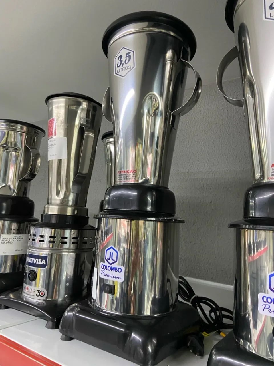 LIQUIDIFICADOR INDUSTRIAL BAIXA ROTAÇÃO 3,5L - COLOMBO - Foto 5