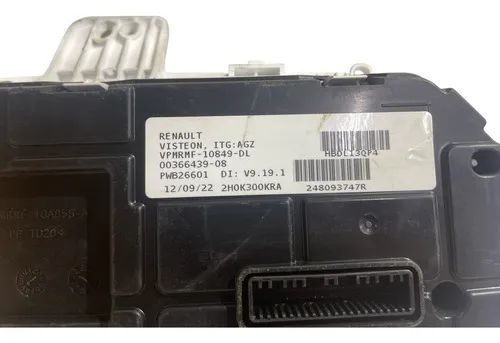 Painel Instrumento Renault Kwid 1.0 2021 A 2023 24809374r - Foto 5
