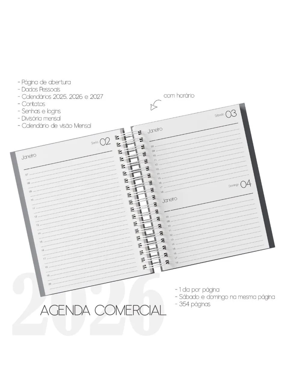 Agenda comercial 2026 - Foto 4