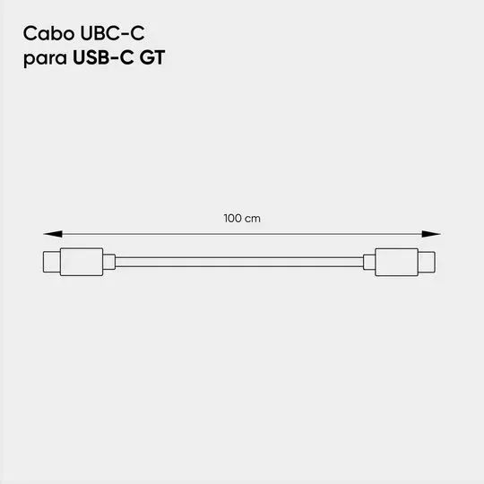 Cabo Cel GT USB-C 1.2m - WZetta - Foto 2