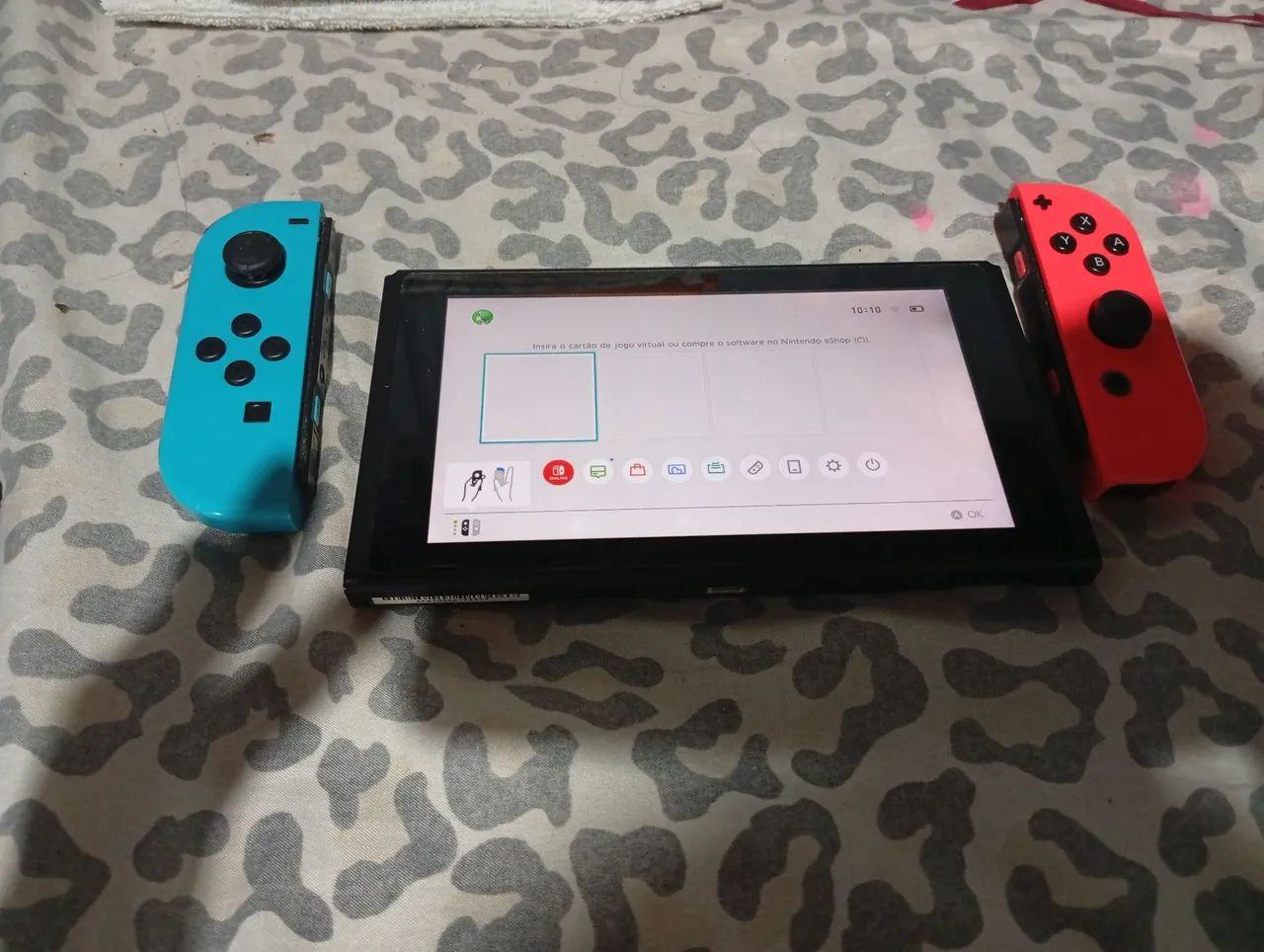 Nintendo Switch - Azul e Vermelho - Foto 5