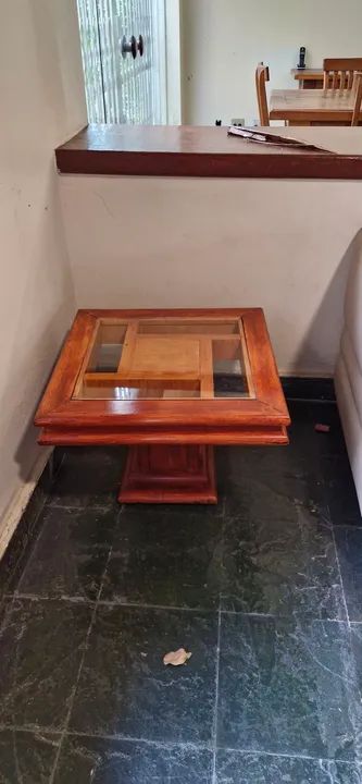 3 Mesas de Centro em Madeira Maciça - Foto 2