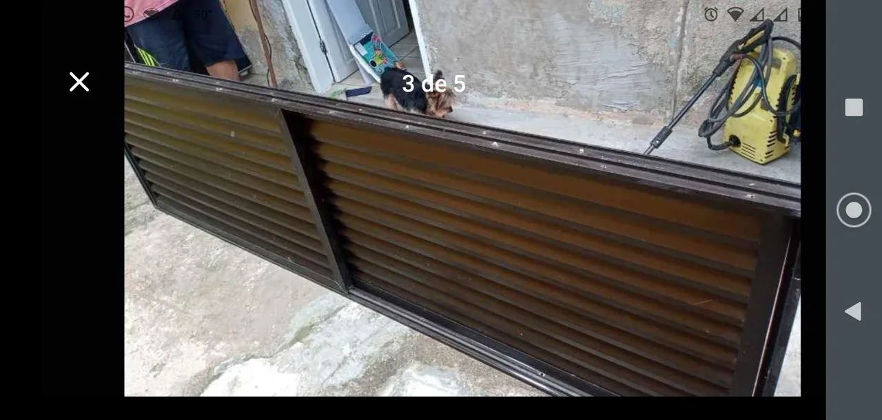 Porta de alumínio para gabinete de pia - Foto 3