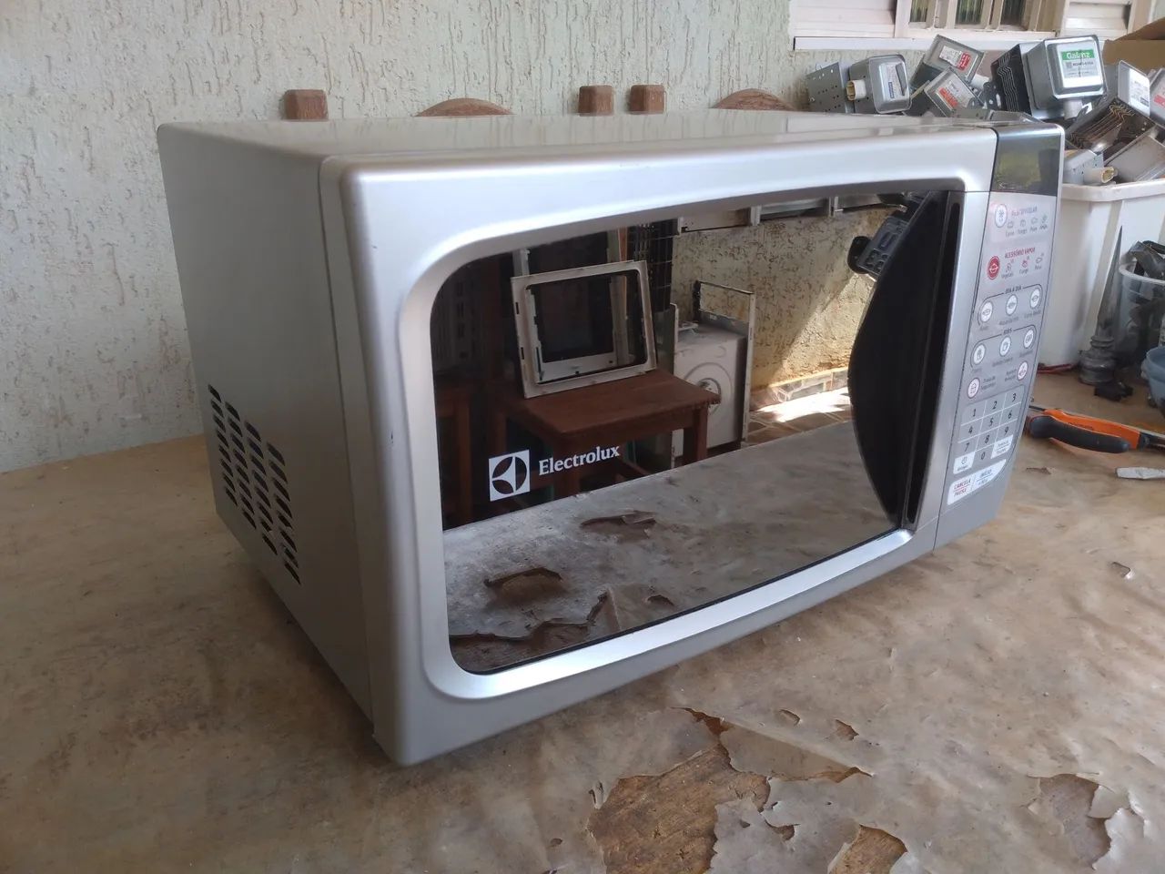 Microondas Electrolux 20 litros inox espelhado  - Foto 4
