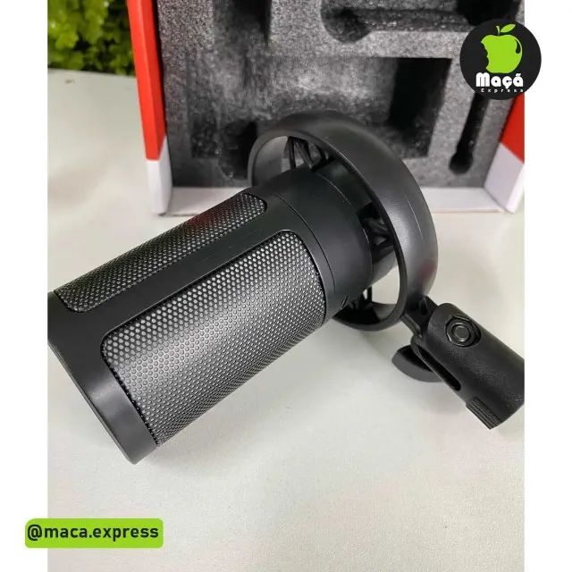 Microfone Gamer Profissional Com Led Rgb Condensador Kapbom KA-8759 - Foto 3