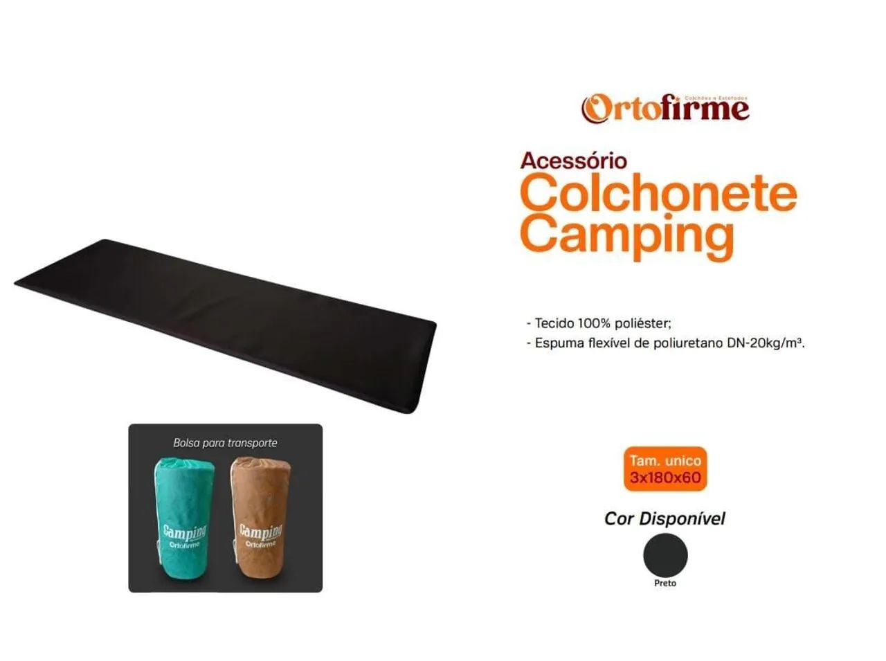 Colchonete Camping (Entrega Grátis) - Foto 3