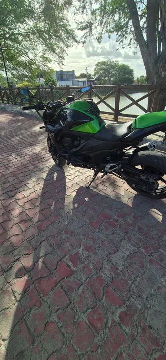 kawasaki Z800 2013 Raridade Verde Z800 moto emplacada Revisada - Foto 2