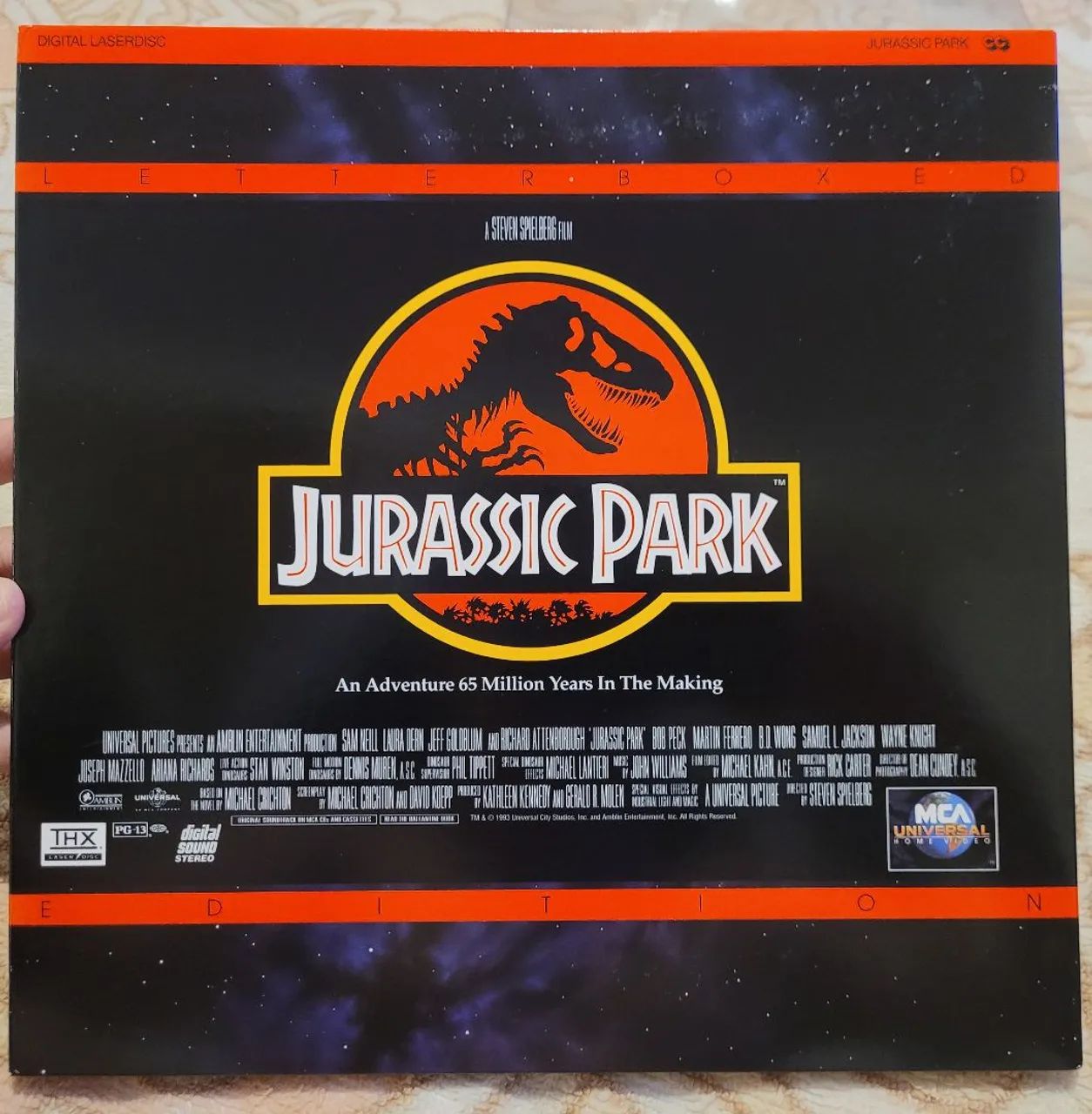Laserdisc Jurassic Park Raro 