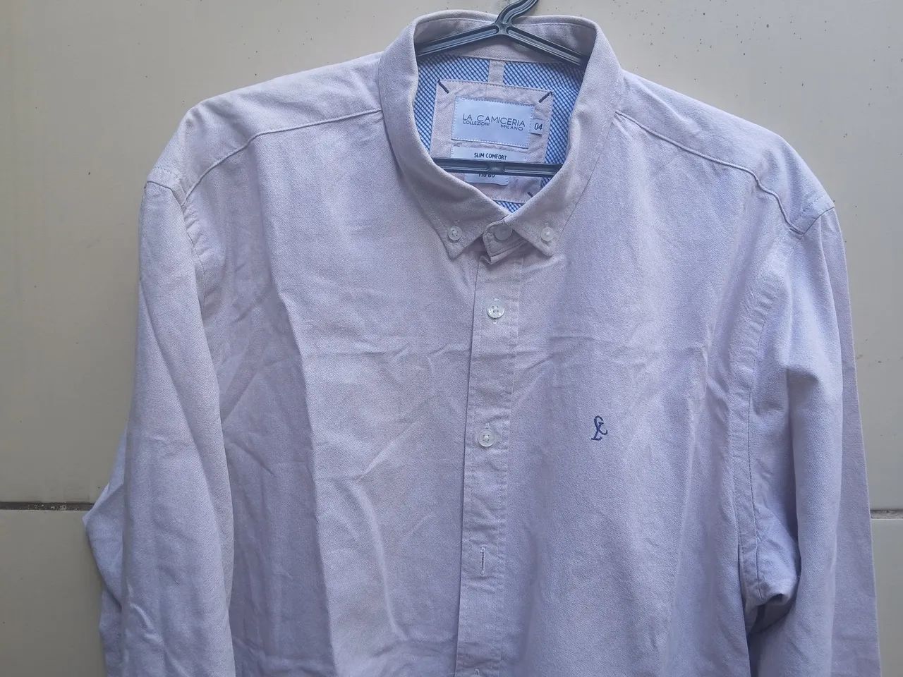 Camisa masc.LA CAMICERIA,tam.04 - Foto 4