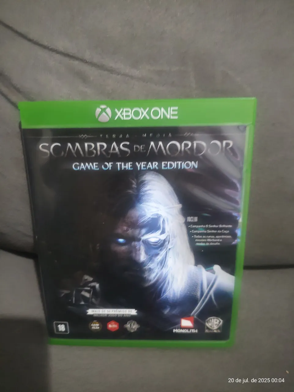 Sombras de Mordor - Game of the Year Edition Xbox - Xbox One