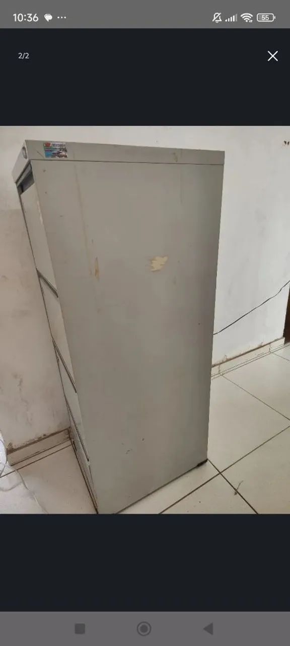 Arquivo de Aço com 4 Gavetas - Ideal para Escritório - Foto 2