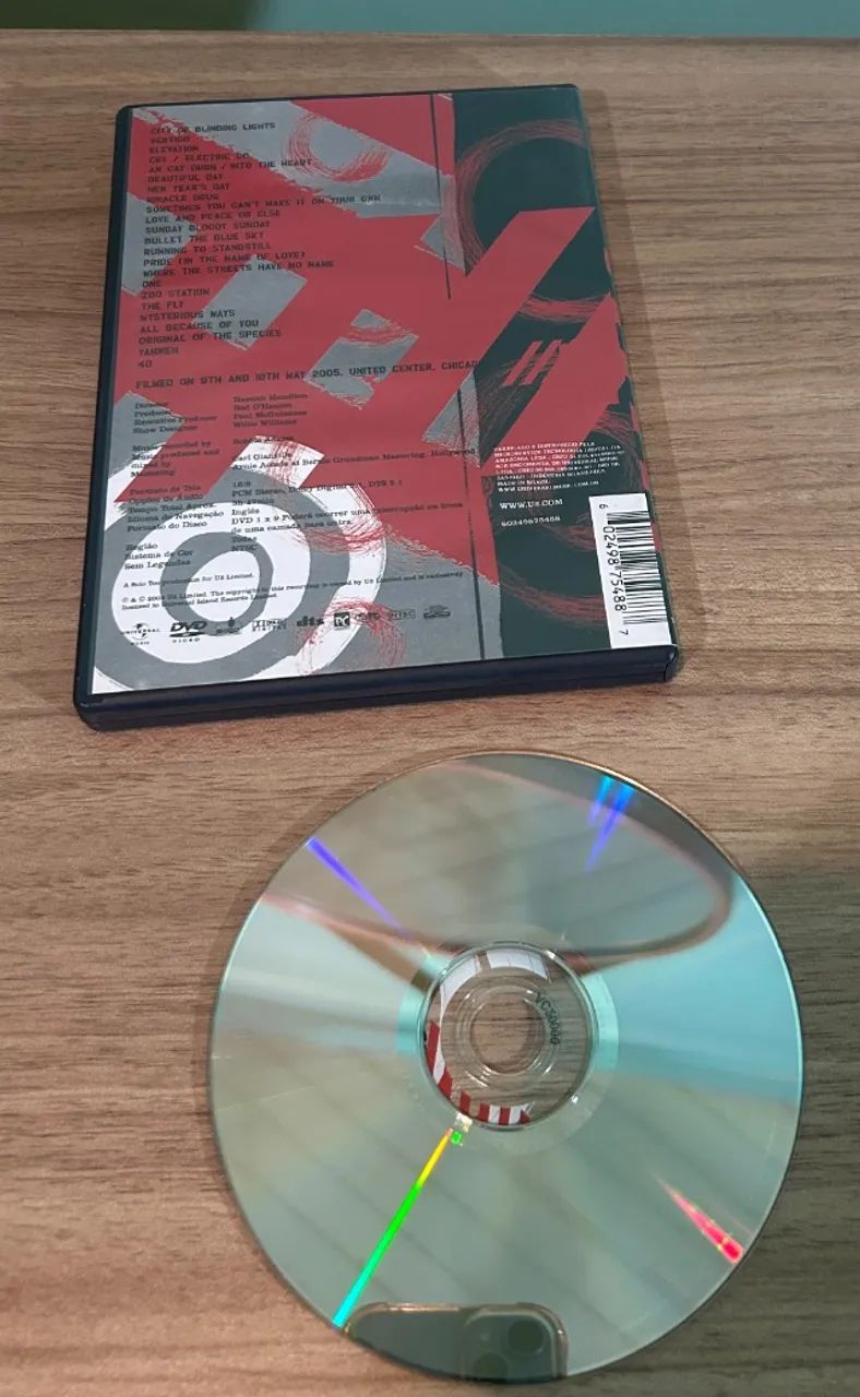 DVD U2 VERTIGO - LIVR FROM CHICAGO - Foto 5
