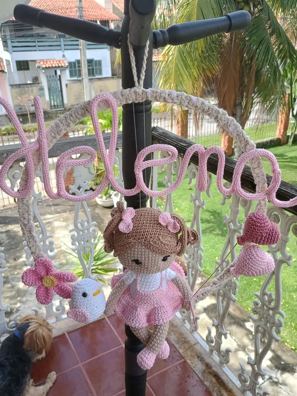 Enfeite porta de maternidade menina  - Foto 2