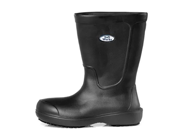 Bota impermeável antiderrapante com palmilha cano longo NOVA. - Foto 3
