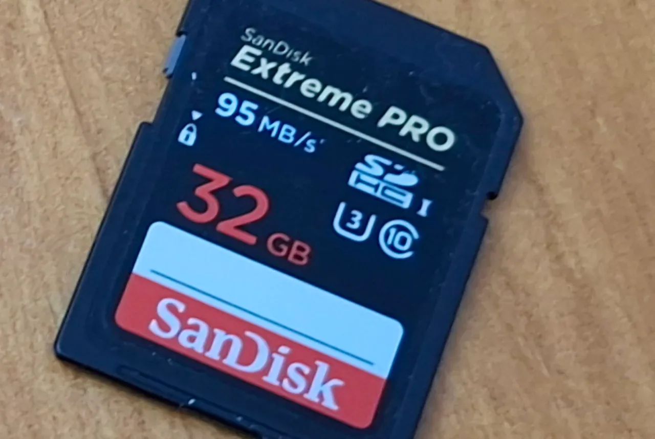Cartão de memória Sandisk 32MB Extreme Pro - 95Mb/s - Foto 3