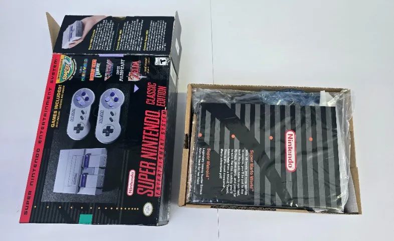 Console Snes Classic Original - Super Nintendo - Na Caixa - Como novo - Foto 5