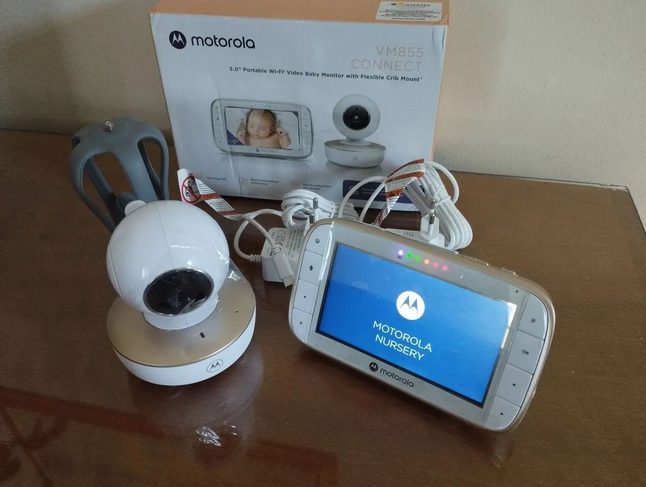 Monitor de Bebê Motorola VM855 Connect (Nova) - Foto 3
