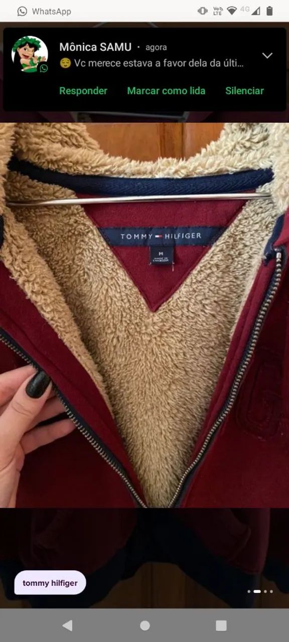 Jaqueta Tommy Hilfiger com Capuz - Foto 2