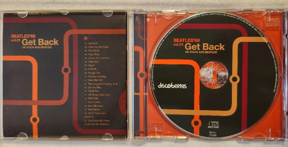 Cd Beatles'69 - Vol.01 Get Back - De Volta Aos Beatles - Foto 3
