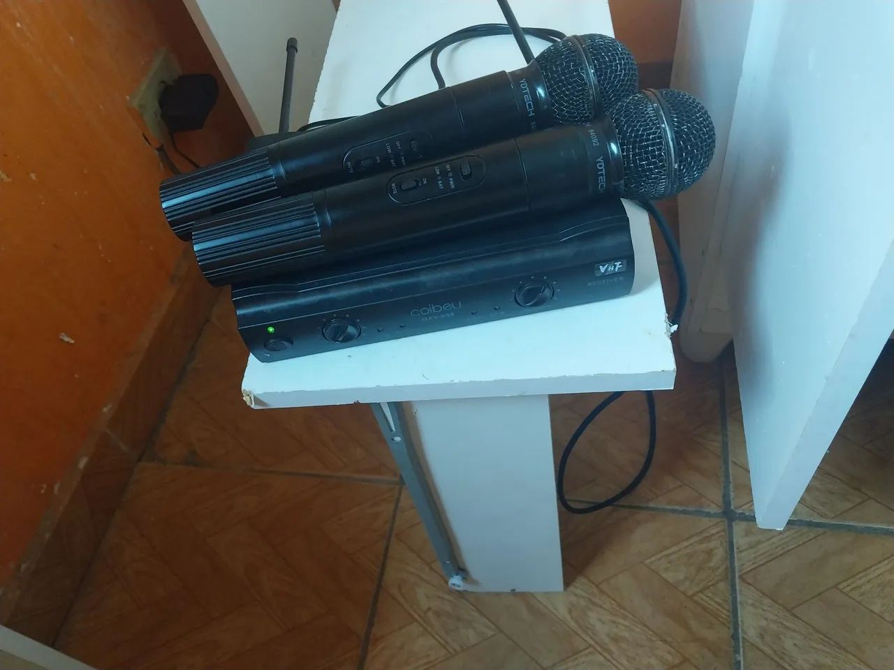 Vendo microfone e receptador vhf - Foto 2