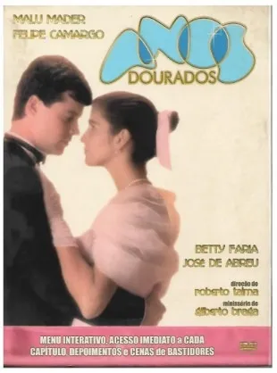 DVD Anos Dourados - A Minissérie Completa para Colecionadores! Globo