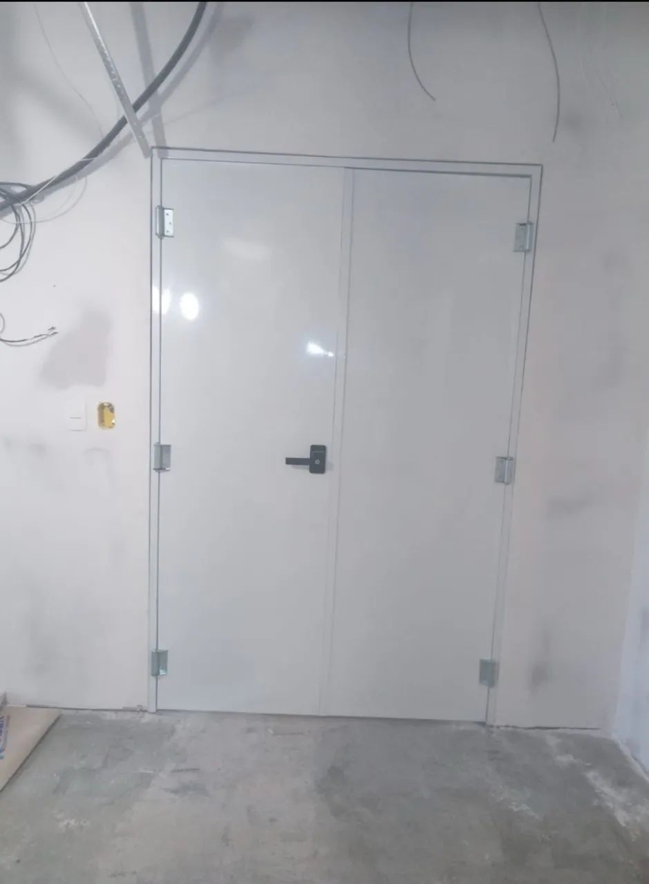 Porta de Segurança Reforçada