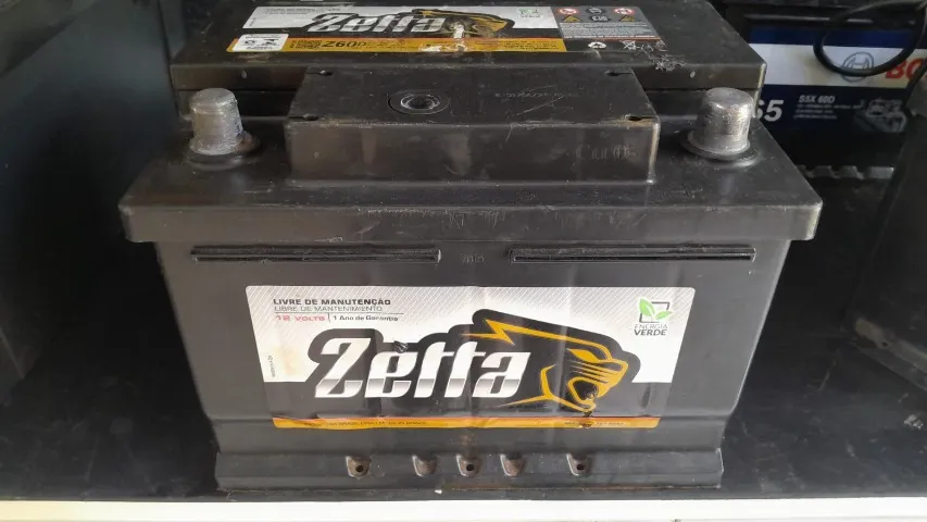 Bateria Zetta 60Ah - SEMI NOVA