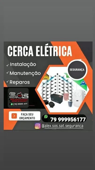  Erica elétrica e alarme Intelbras 